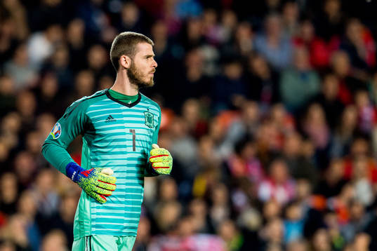 Goalkeeper David de Gea of Spain
