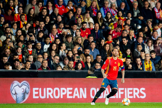 Sergio Ramos of Spain