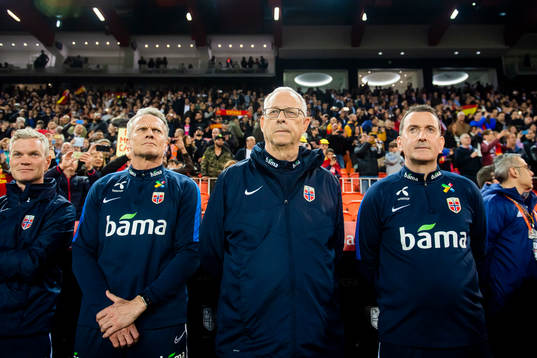 Frode Grodås, goalkeeper coach of Norway, Lars Lagerbäck,