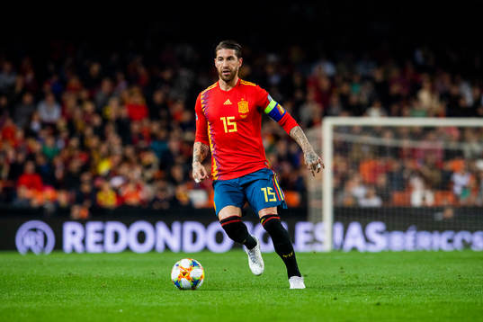 Sergio Ramos of Spain
