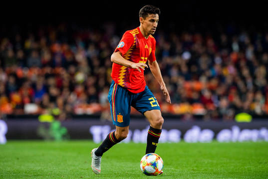 Jesus Navas of Spain
