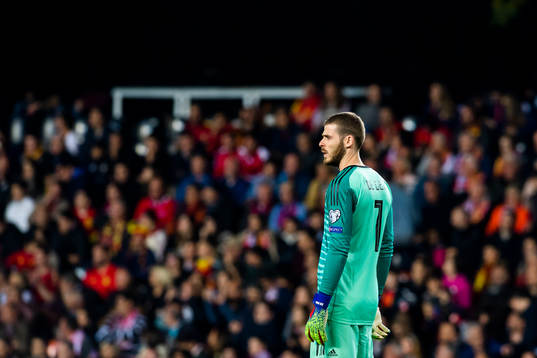 Goalkeeper David de Gea of Spain