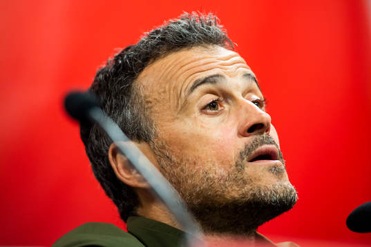 Luis Enrique, head coach of Spain