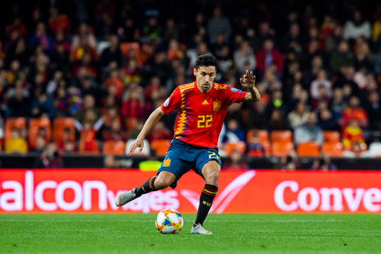 Jesus Navas of Spain