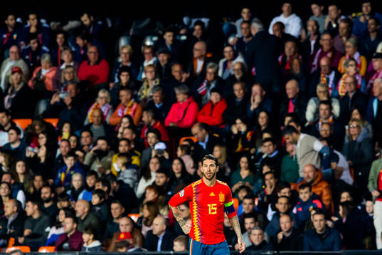 Sergio Ramos of Spain