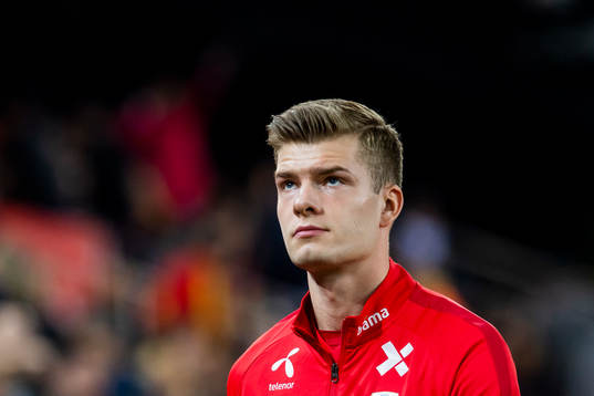 Alexander Sørloth of Norway