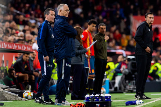 Per Joar Hansen, assistant coach of Norway, and Lars