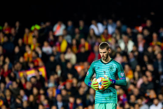 Goalkeeper David de Gea of Spain