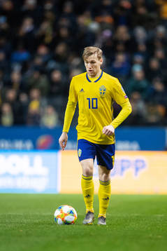 Emil Forsberg of Sweden