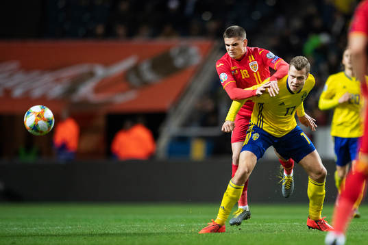 Razvan Marin of Romania and Viktor Claesson of Sweden