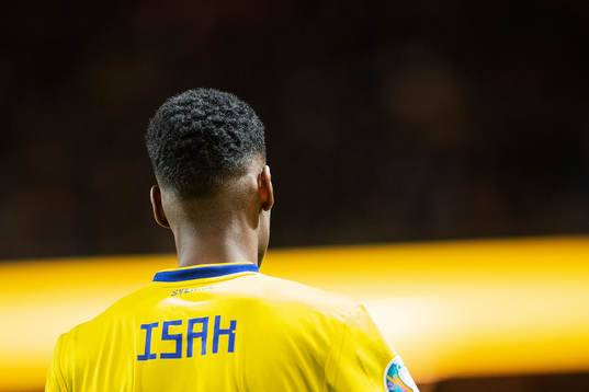 Alexander Isak of Sweden
