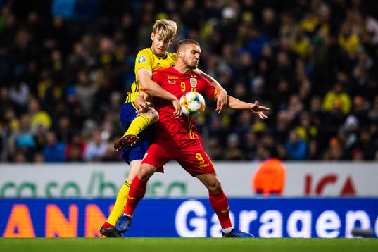 Filip Helander of Sweden and George Puscas of Romania