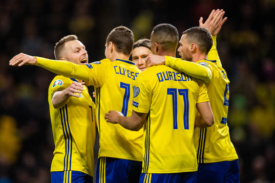 Sebastian Larsson, Viktor Claesson, Kristoffer Olsson,
