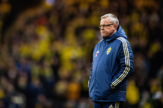 Head coach Janne Andersson of Sweden
