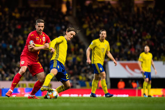 Alexandru Chipciu of Romania and Kristoffer Olsson of Sweden