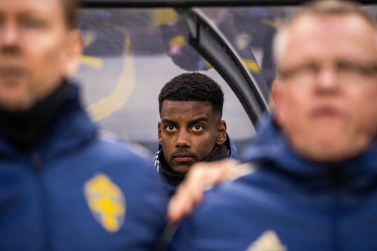 Alexander Isak of Sweden