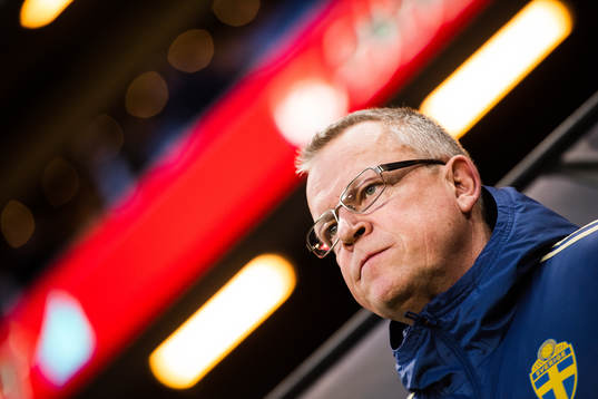 Head coach Janne Andersson of Sweden