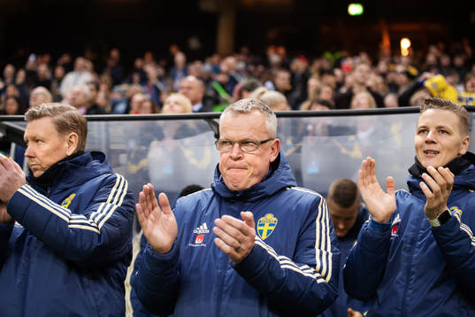 Assistant coach Peter Wettergren, head coach Janne