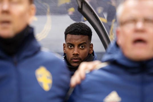 Alexander Isak of Sweden