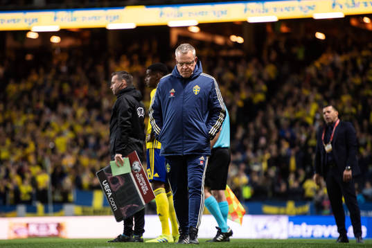 Head coach Janne Andersson of Sweden