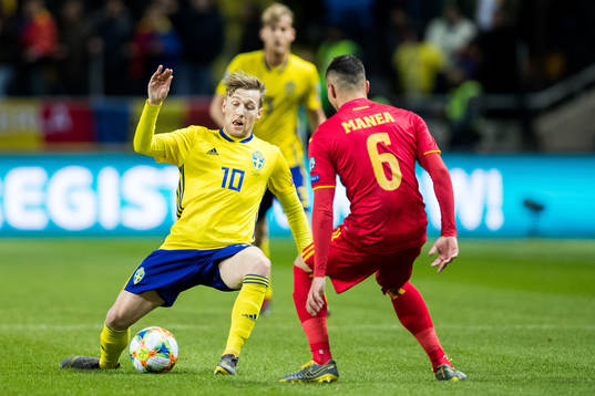 Emil Forsberg of Sweden