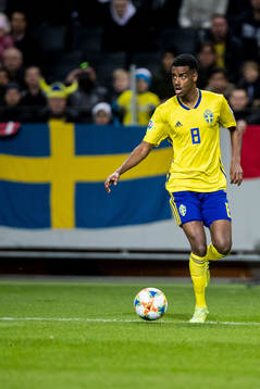 Alexander Isak of Sweden