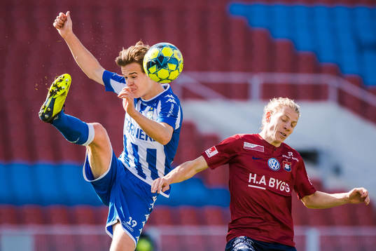 IFK Göteborgs August Erlingmark och Örgrytes Gustav