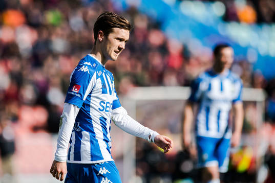 IFK Göteborgs Patrik Karlsson Lagemyr deppar