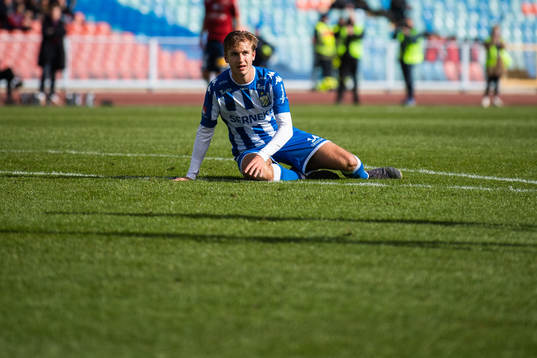 IFK Göteborgs Benjamin Nygren deppar