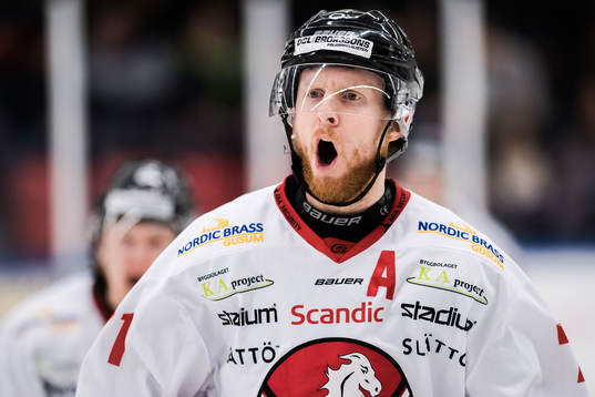 Bläddra bland fler bilder av Ishockey, Kval till Hockeyallsvenskan, Kristianstad - Vita Hästen