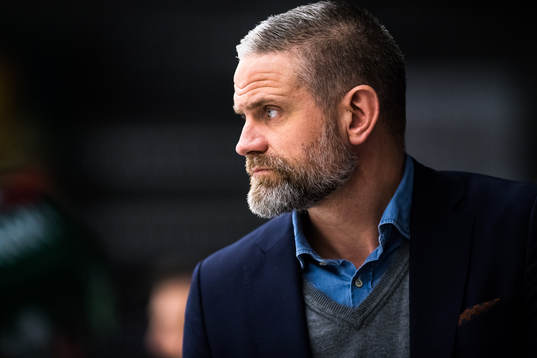 Kristianstads  tränare Mikael Gath
