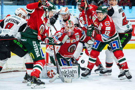 Frölundas målvakt Johan Mattsson