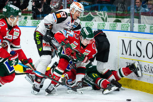 Malmö Redhawks Fredrik Händemark och Frölundas Jacob