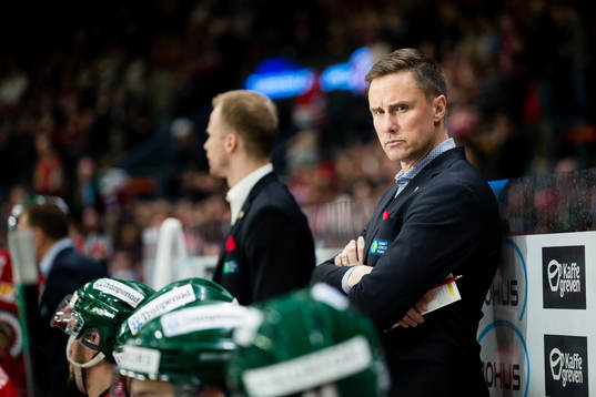 Frölundas tränare Roger Rönnberg
