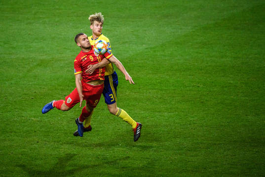 George Puscas of Romania and Filip Helander of Sweden