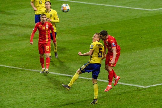 Ludwig Augustinsson of Sweden and Alexandru Chipciu of