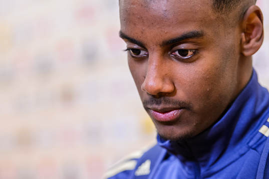 Alexander Isak of Sweden