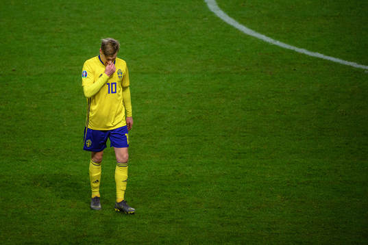 Emil Forsberg of Sweden