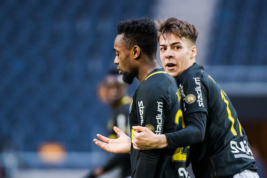 s Adam Ben Lamin och AIK:s Heradi Rashidi