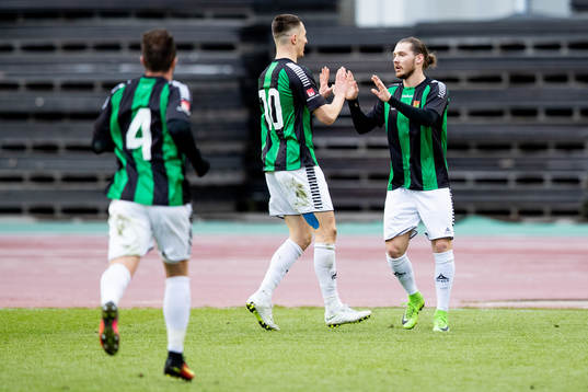GAIS Karl Bohm, Leonard Pllana och Evaldo Nascimento Lamaur