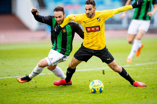 GAIS Evaldo Nascimento Lamaur Neto mot Häckens Mervan Celik