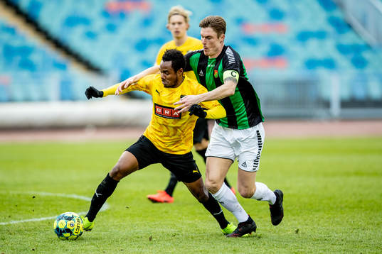 Häckens 0Nasiru Mohammed mot GAIS Marcus Bergholtz