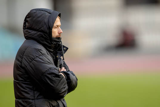 Häckens tränare Andreas Alm
