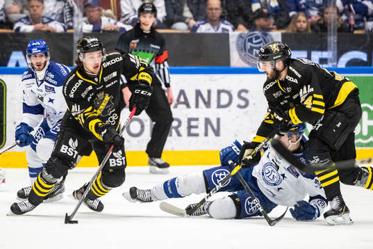 s Simon Fernholm och Ludvig Claesson och Leksands Lucas