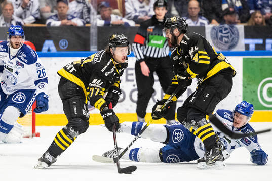 s Simon Fernholm och Ludvig Claesson och Leksands Lucas