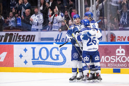 Leksands Daniel Gunnarsson, Thomas Valkvæ Olsen  och Kevin