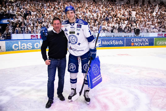 Leksands Daniel Gunnarsson utsedd till matchens lirare