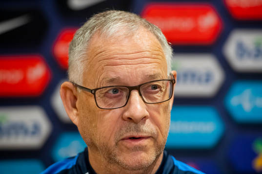 Lars Lagerbäck, head coach of Norway