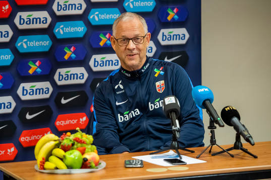 Lars Lagerbäck, head coach of Norway