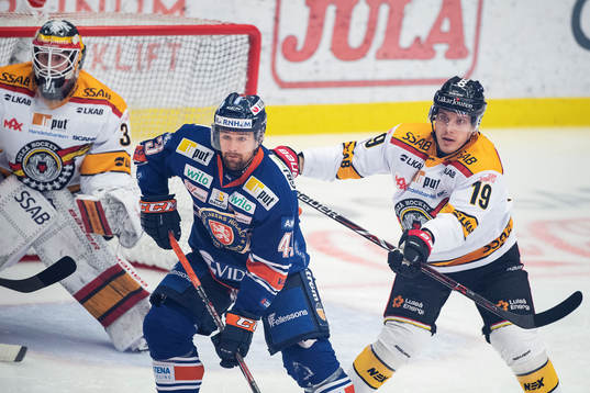 Växjös Nichlas Hardt och Luleås Joonas Jalvanti